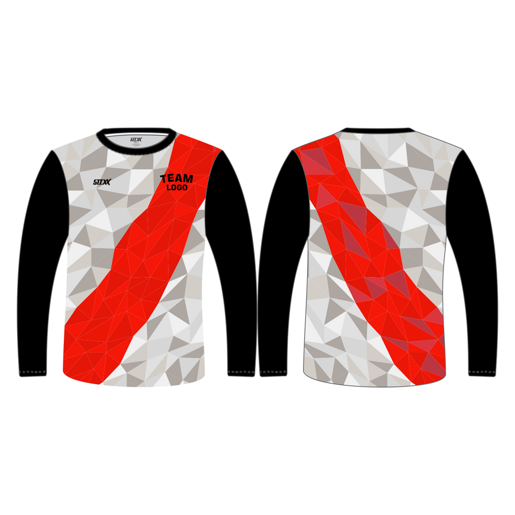 CUSTOM LONG SLEEVE SHOOTING SHIRTS (ROUND NECK)