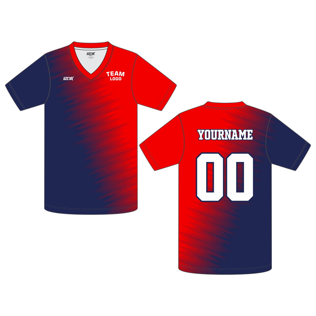 Custom Short‑Sleeve V‑Neck T‑Shirts