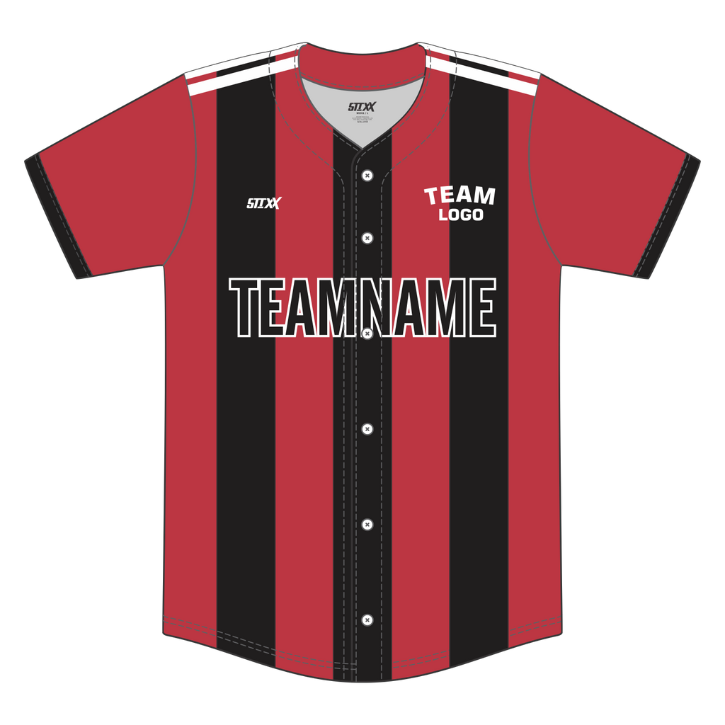 Custom Button-Down Baseball Jerseys