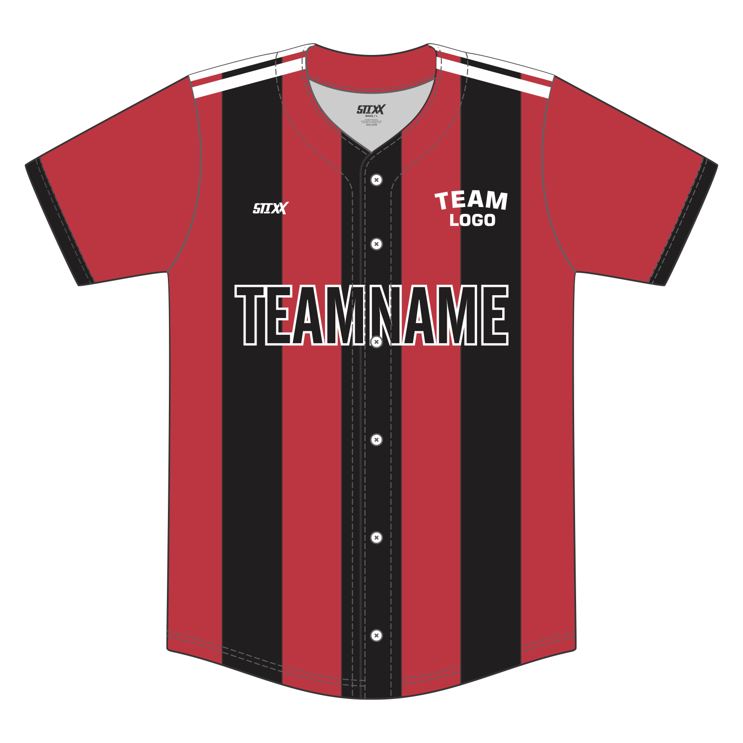 Custom Button-Down Baseball Jerseys