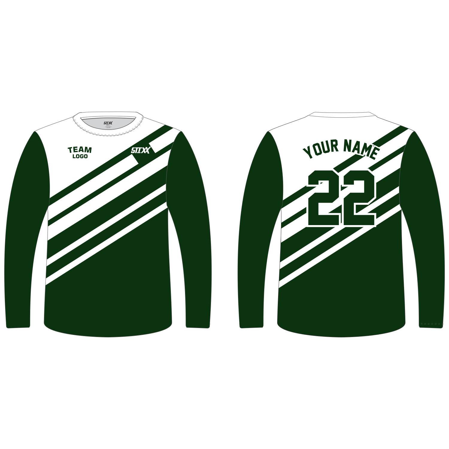 Custom Long Sleeve Crew Neck T-Shirts