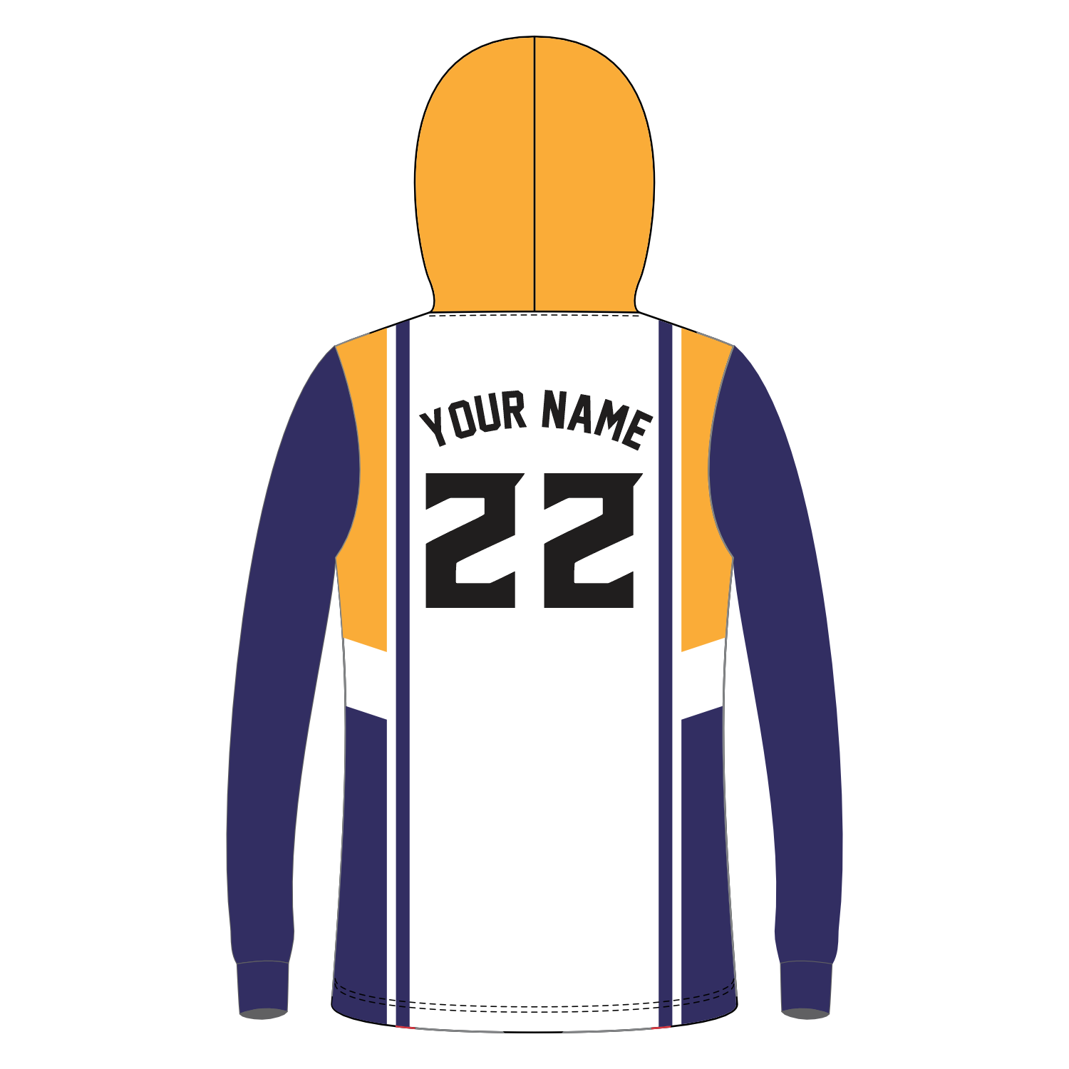 CUSTOM LONG SLEEVE HOODIE SHOOTING SHIRTS