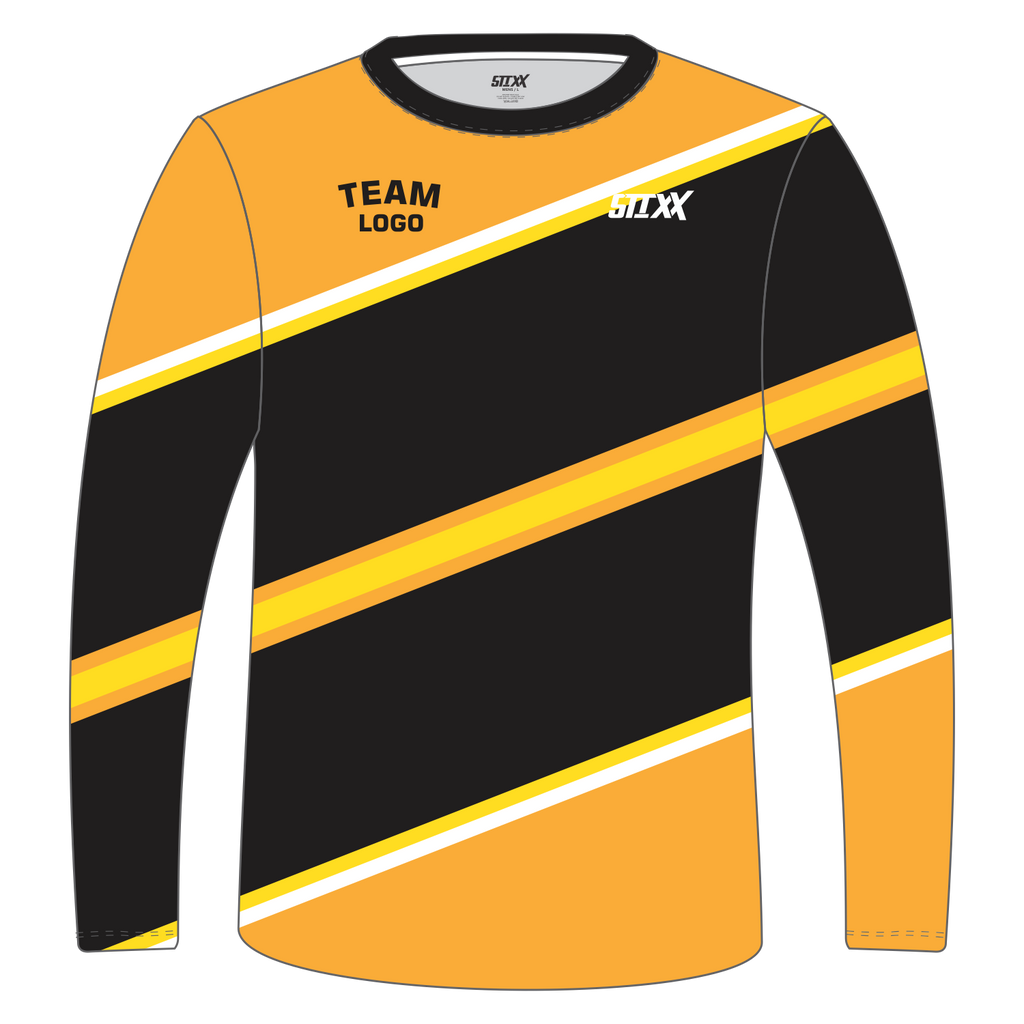 Custom Long‑Sleeve Crew Neck T‑Shirts