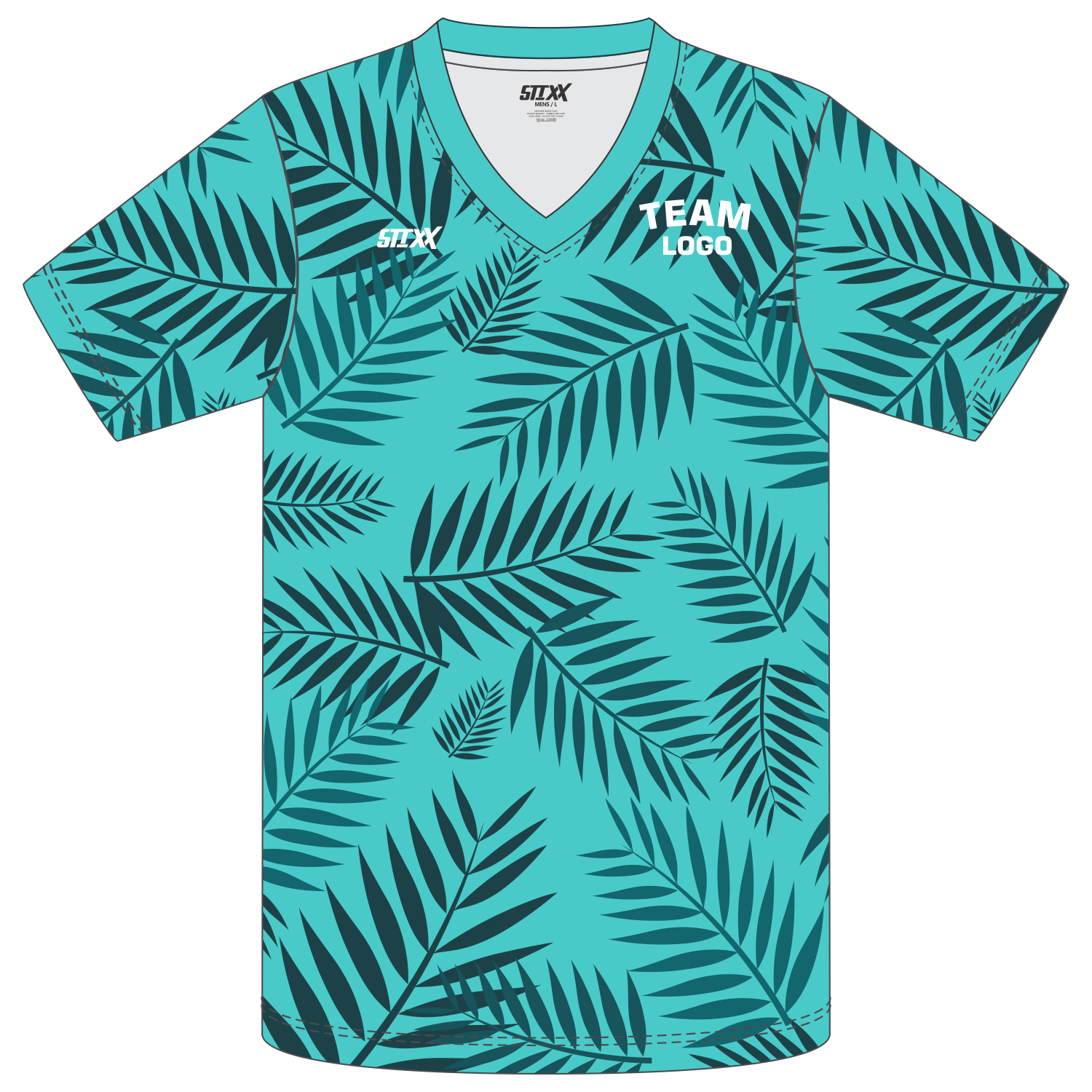 Custom Short‑Sleeve V‑Neck T‑Shirts