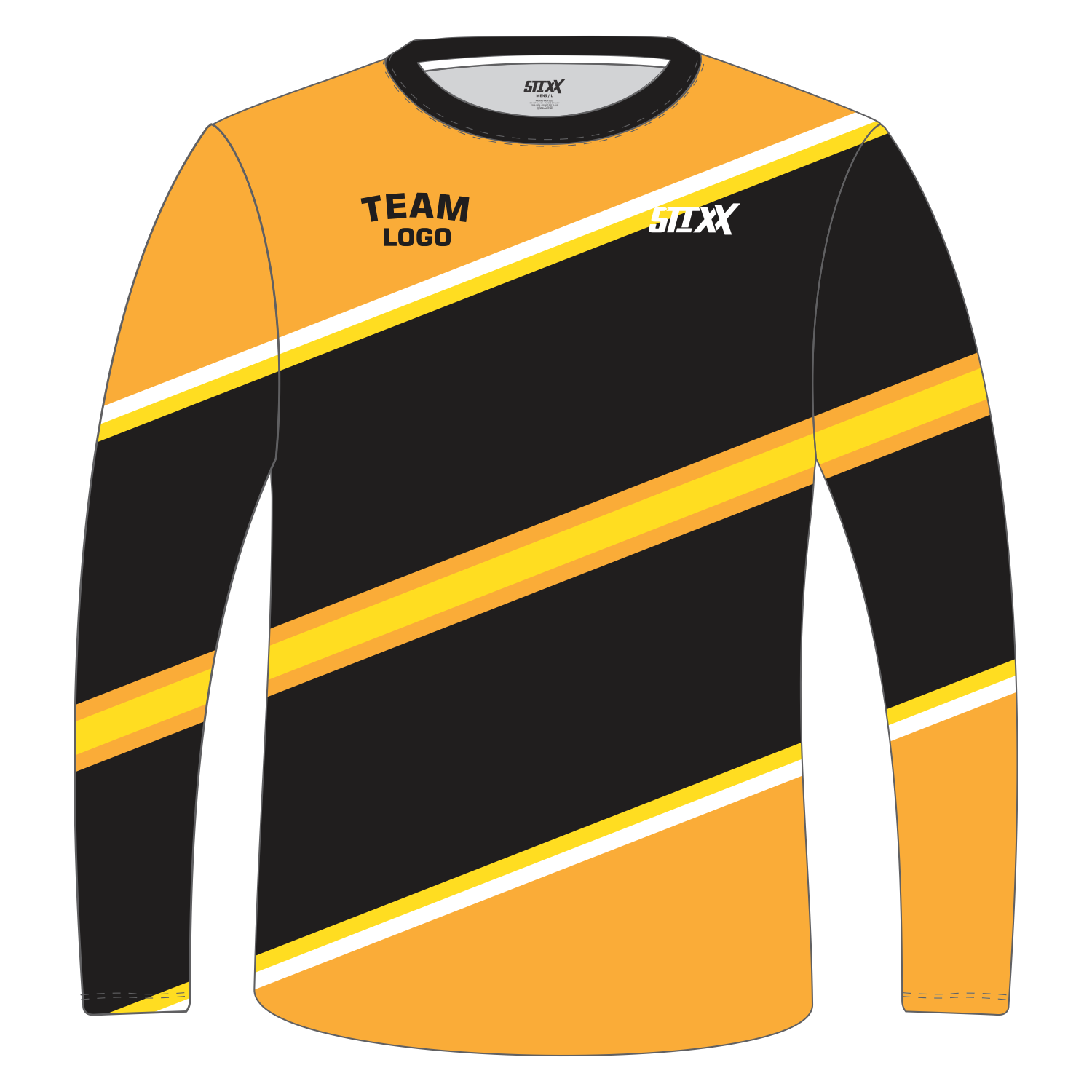 Custom Long Sleeve Crew Neck T-Shirts