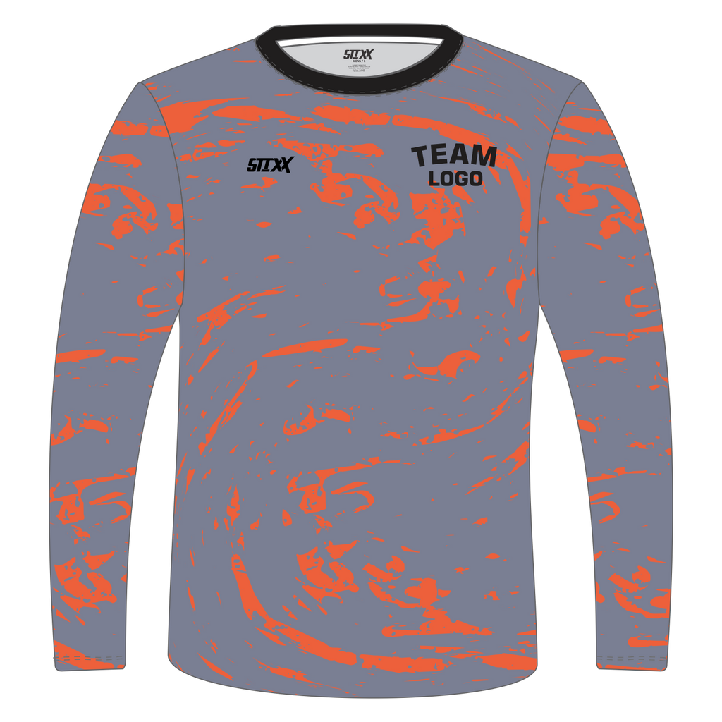 CUSTOM LONG SLEEVE SHOOTING SHIRTS (ROUND NECK)