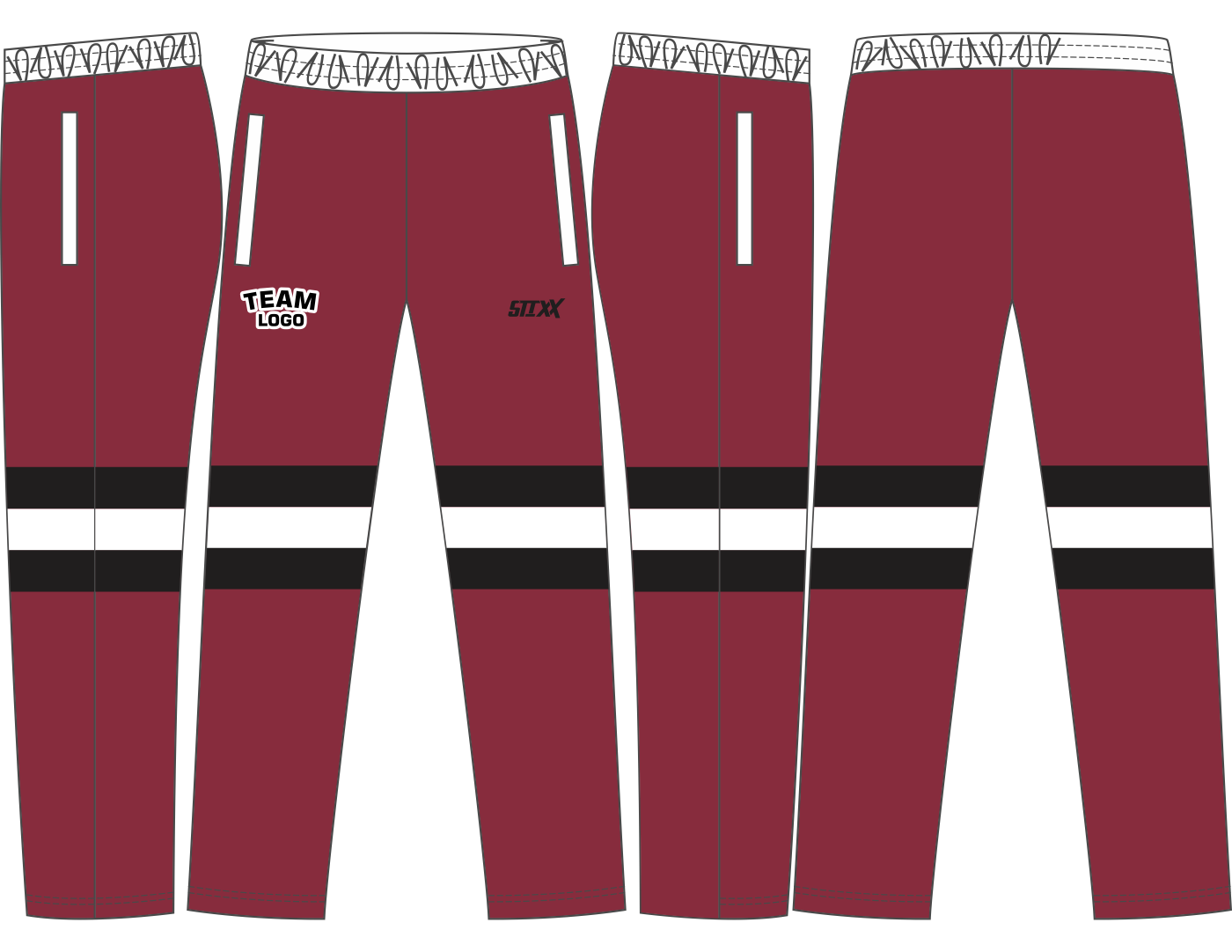 CUSTOM WARMUP PANTS