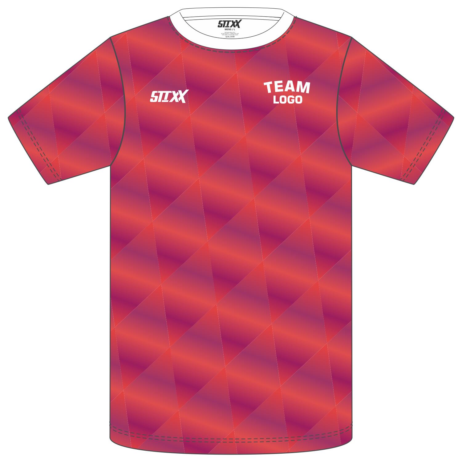 Custom Short‑Sleeve Crew Neck T‑Shirts
