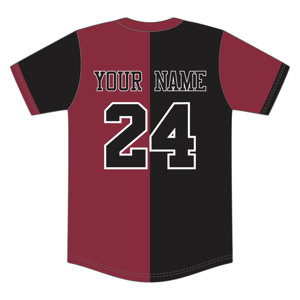 Custom 2-Button Baseball Jerseys