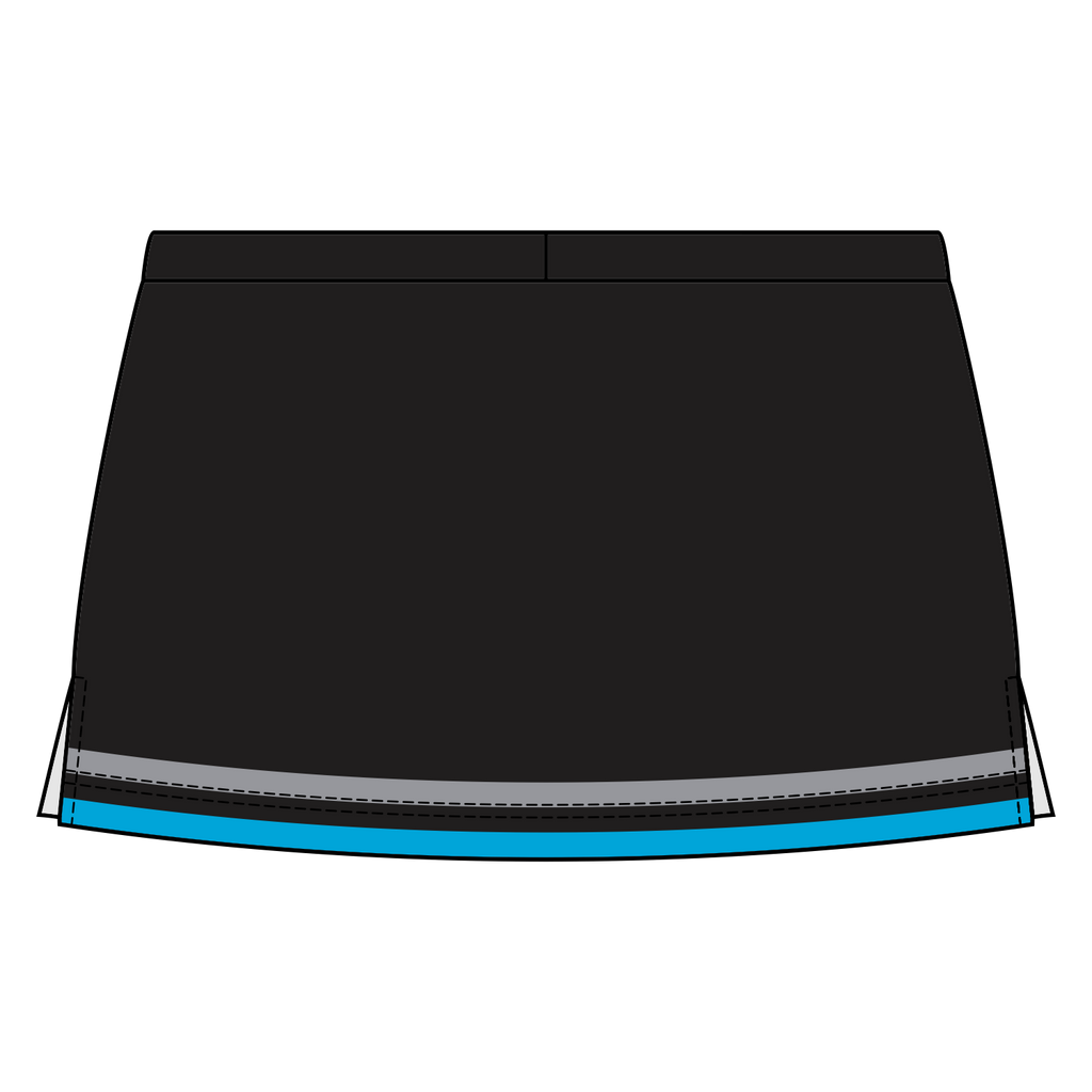 Side Vent Cheerleading Skort