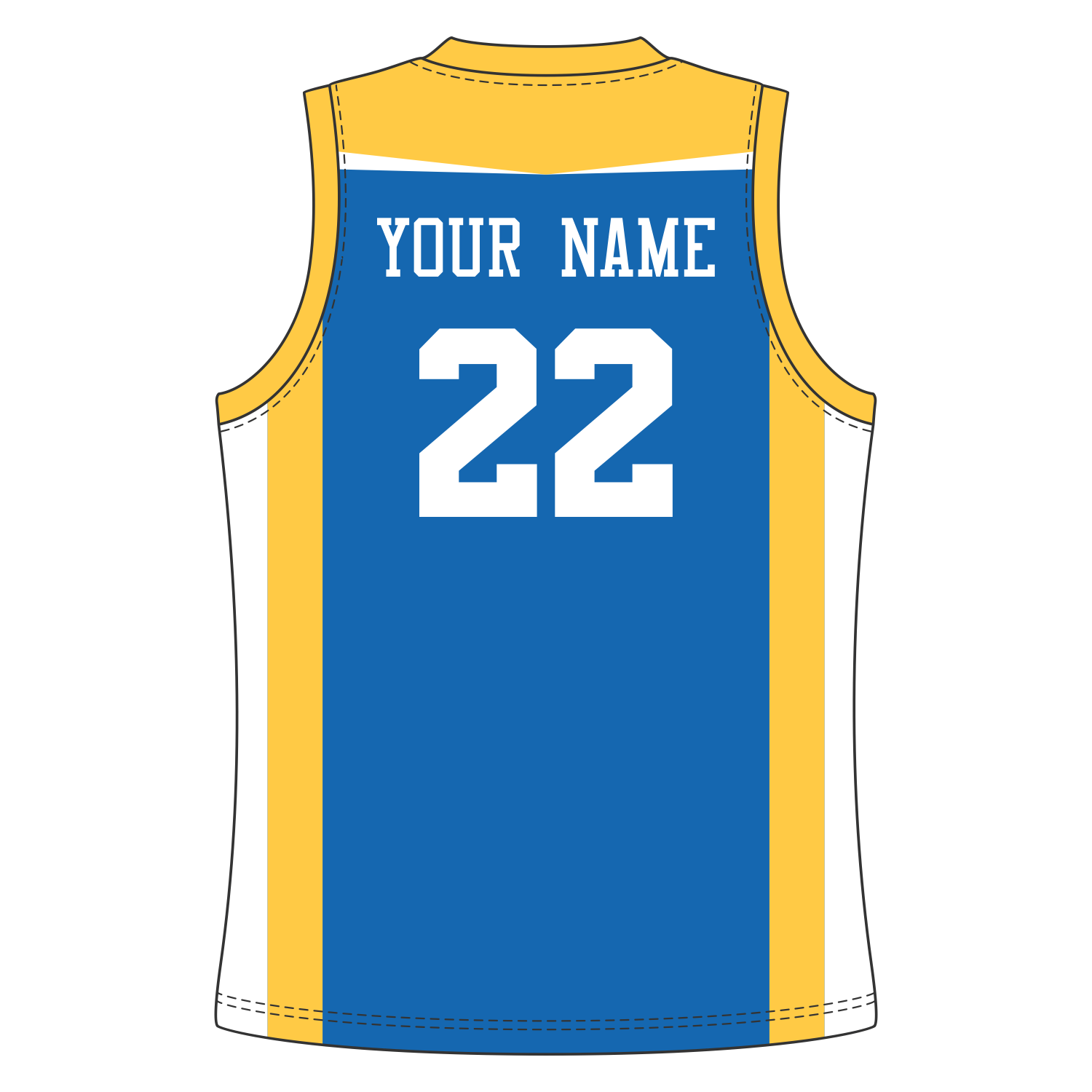 CUSTOM V-NECK BASKETBALL JERSEYS