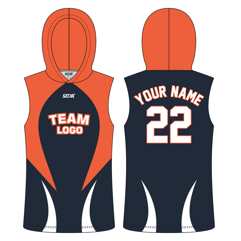 CUSTOM SLEEVELESS HOODIE SHOOTING SHIRTS