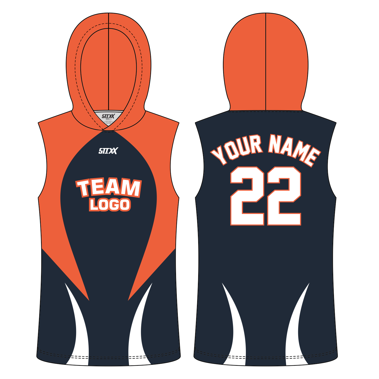 CUSTOM SLEEVELESS HOODIE SHOOTING SHIRTS