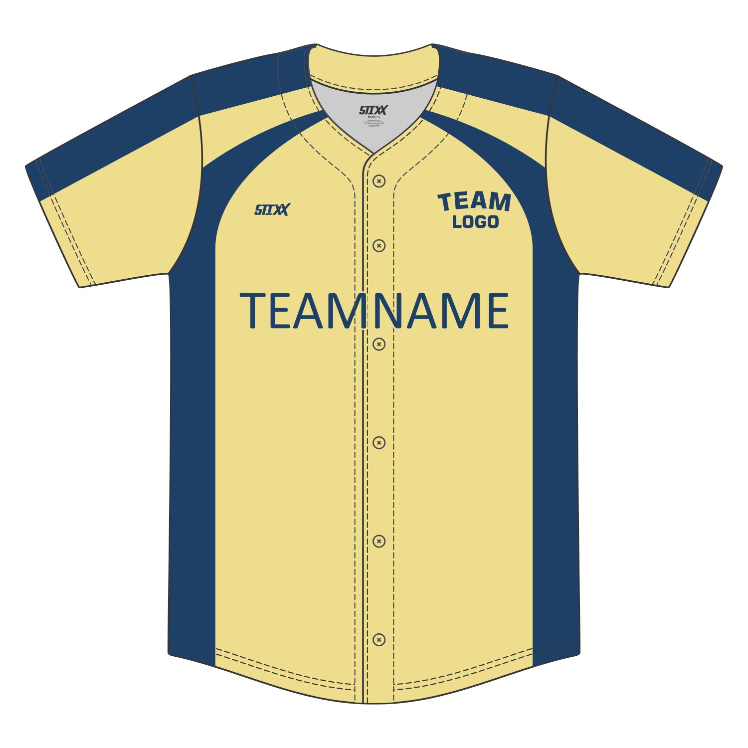 Custom Button-Down Baseball Jerseys