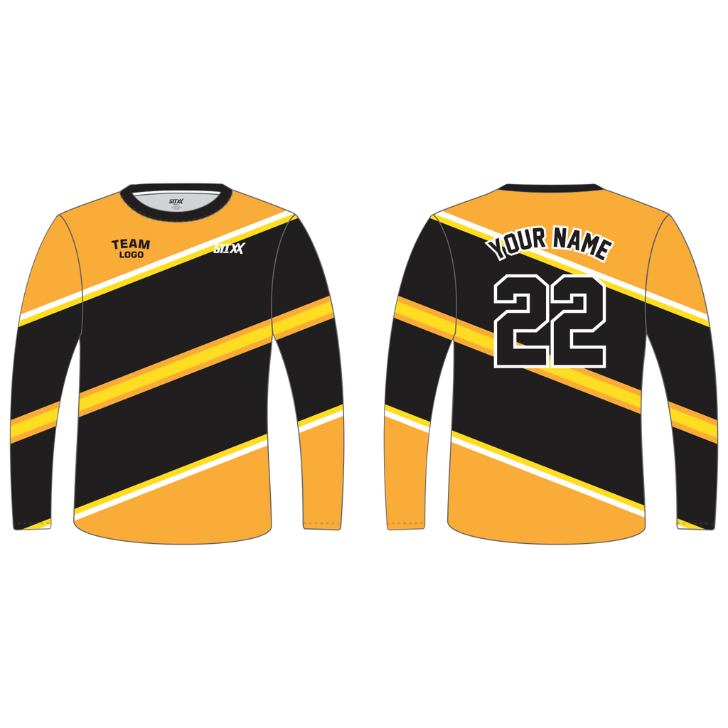 Custom Long Sleeve Crew Neck T-Shirts