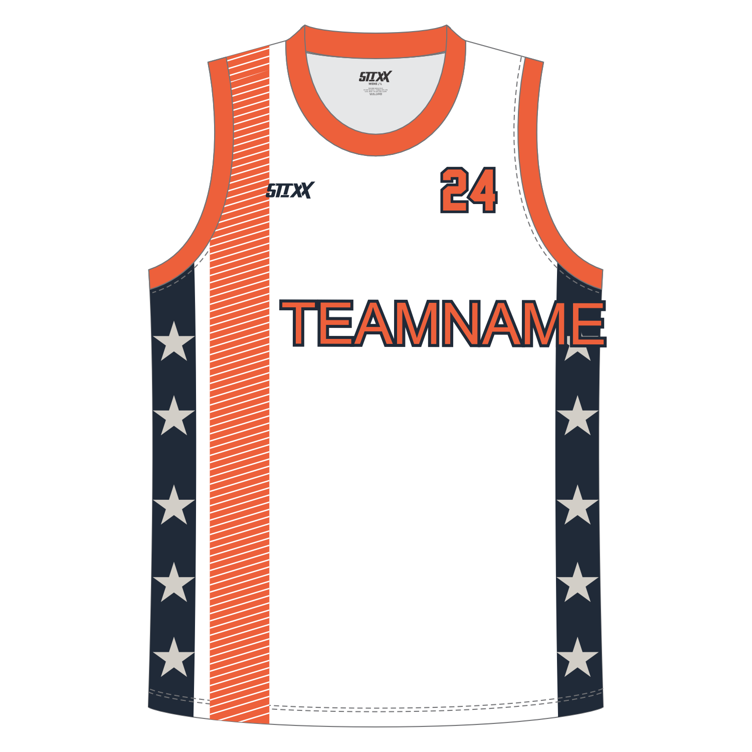 CUSTOM REVERSIBLE V-NECK BASKETBALL JERSEYS