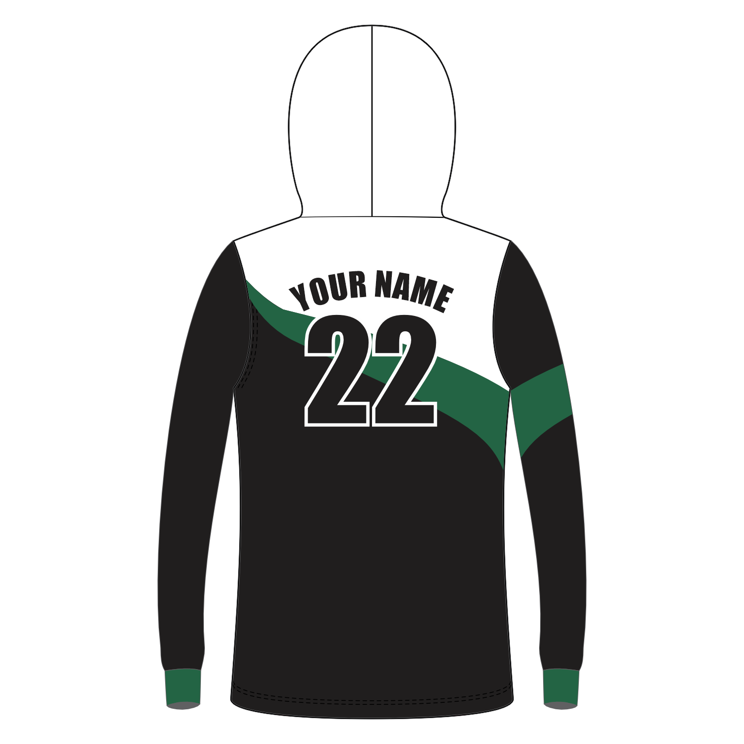 CUSTOM LONG SLEEVE HOODIE SHOOTING SHIRTS