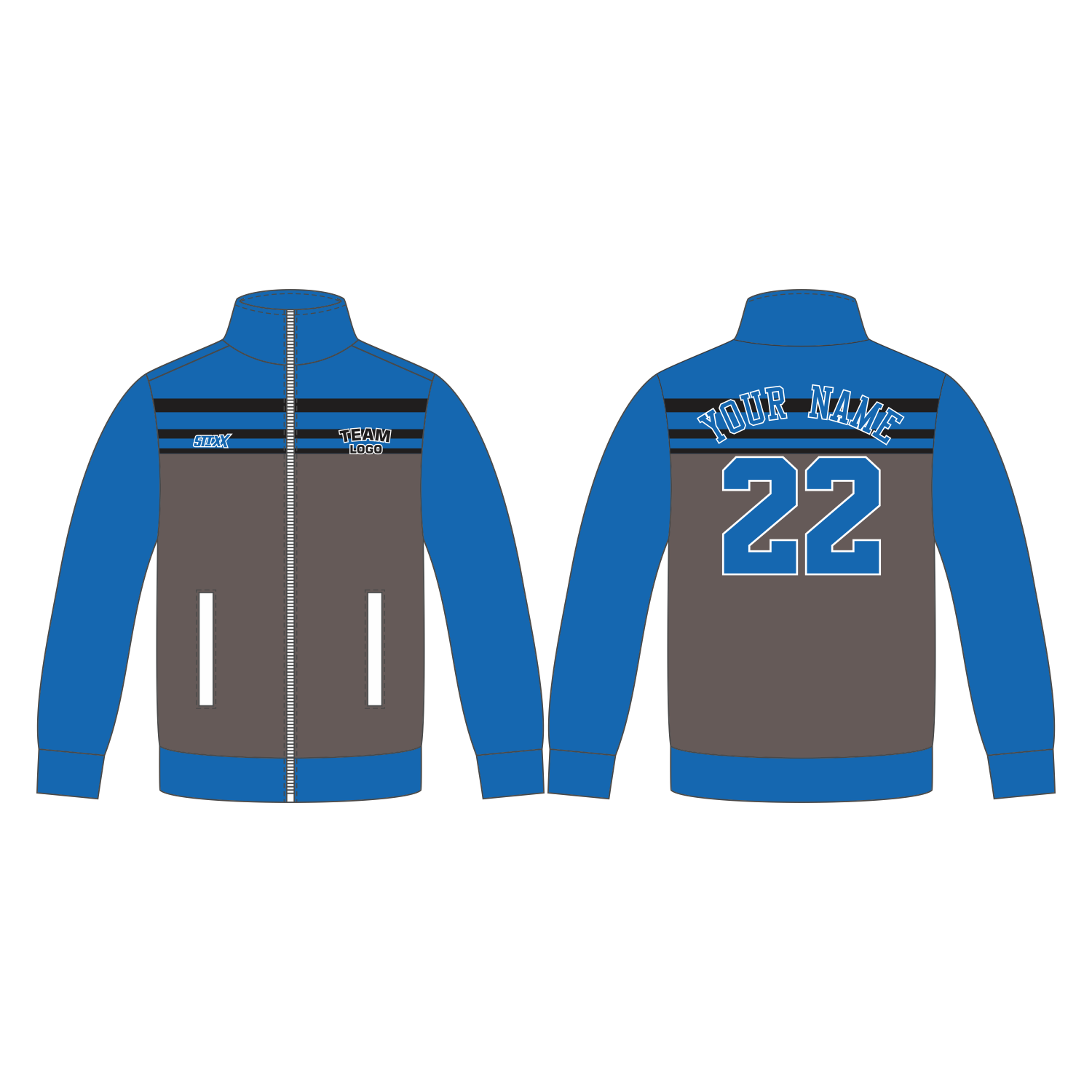CUSTOM WARMUP JACKETS