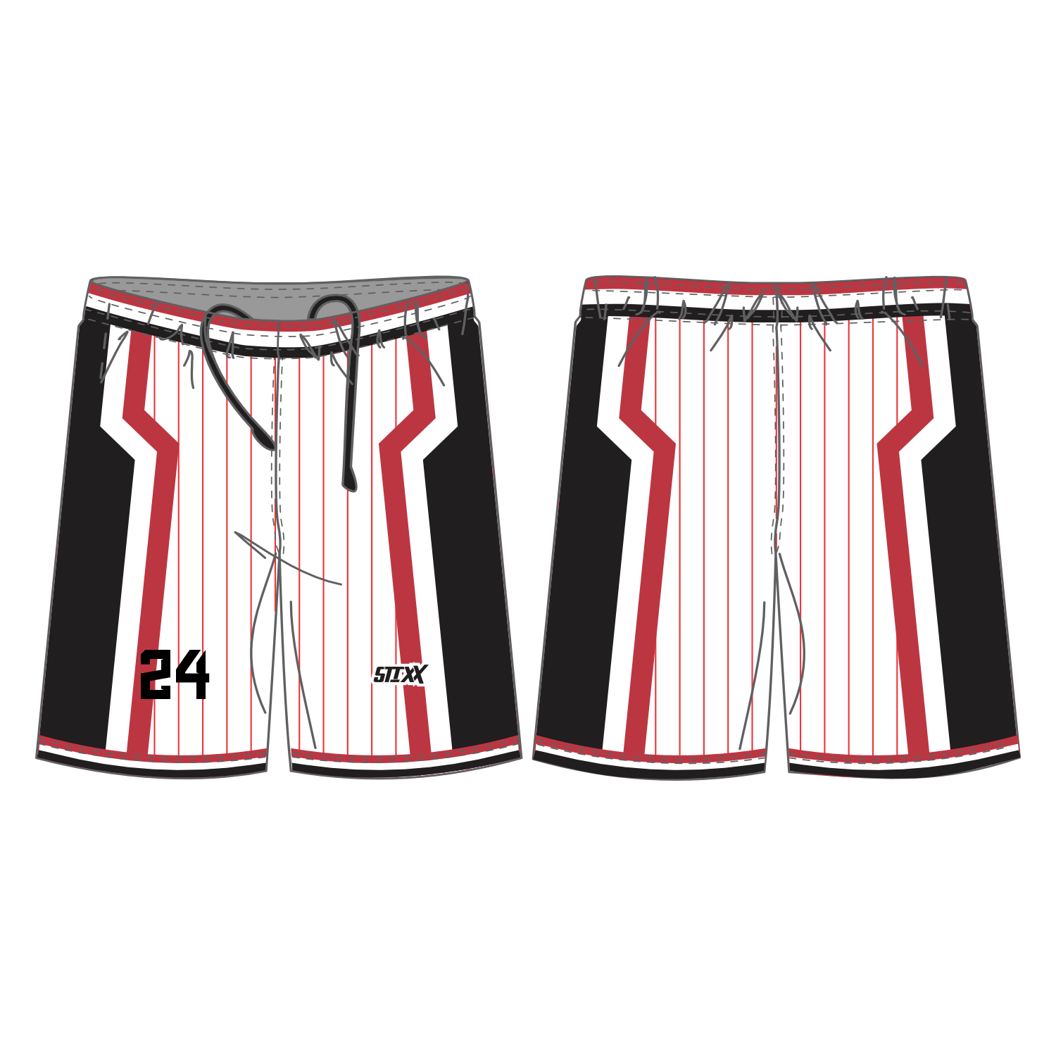 CUSTOM REVERSIBLE BASKETBALL SHORTS
