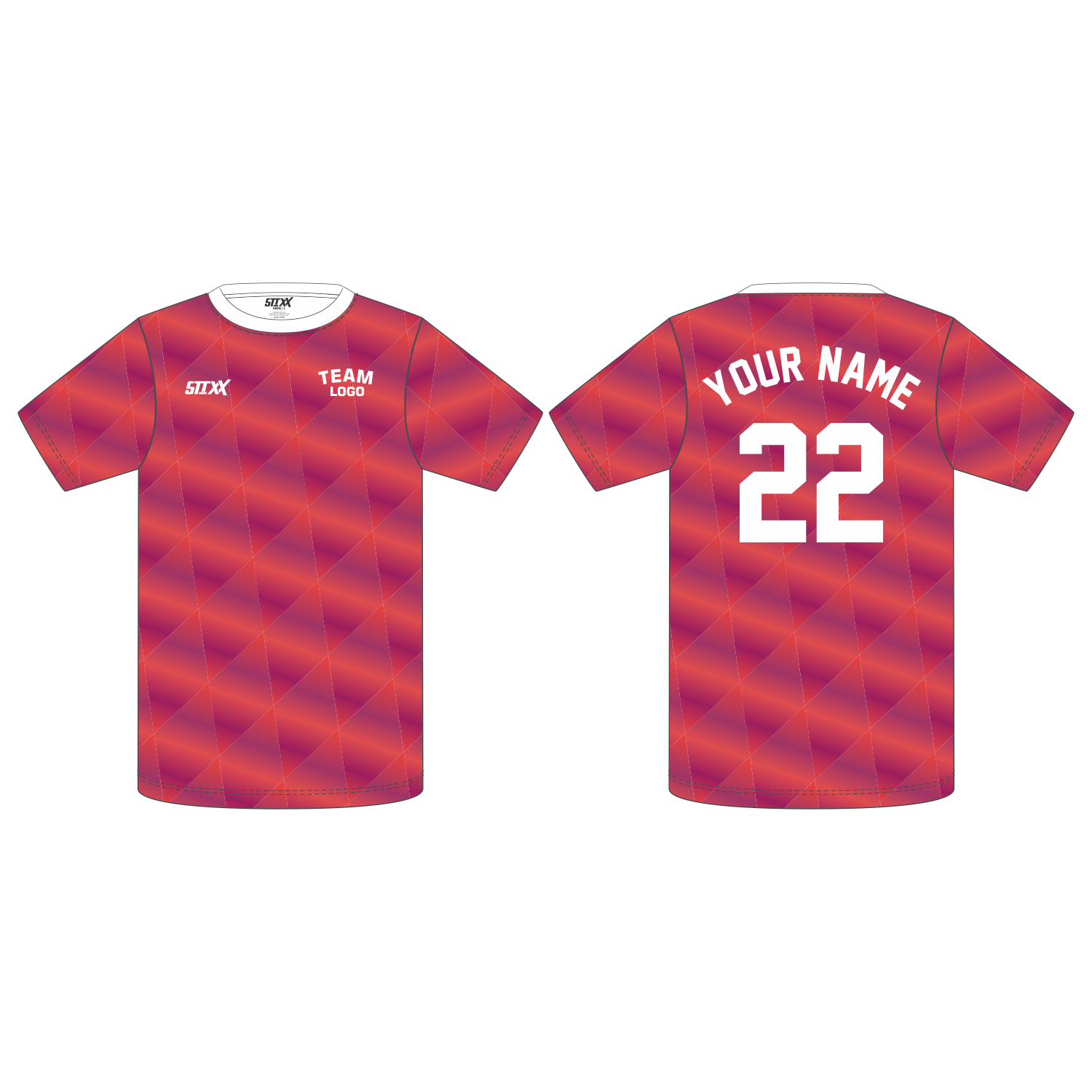 Custom Short‑Sleeve Crew Neck T‑Shirts