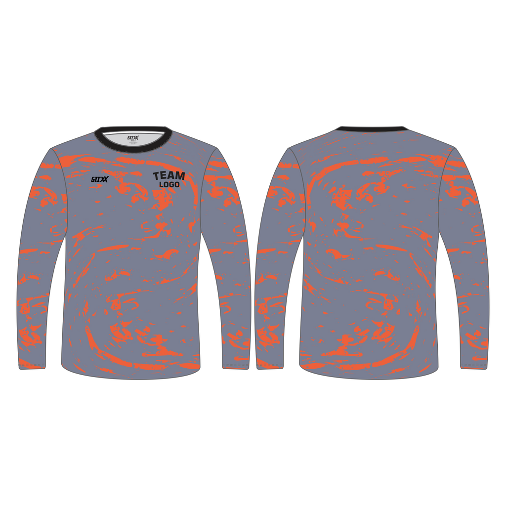 CUSTOM LONG SLEEVE SHOOTING SHIRTS (ROUND NECK)