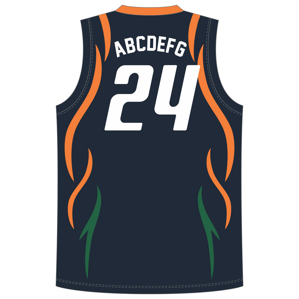 CUSTOM ROUND/CREW NECK BASKETBALL JERSEYS