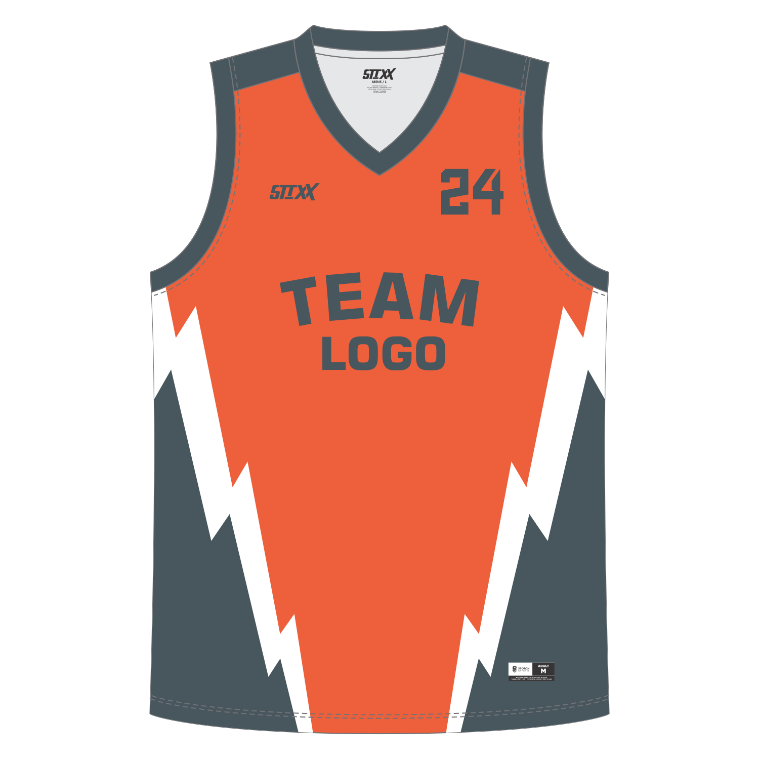 CUSTOM V-NECK BASKETBALL JERSEYS