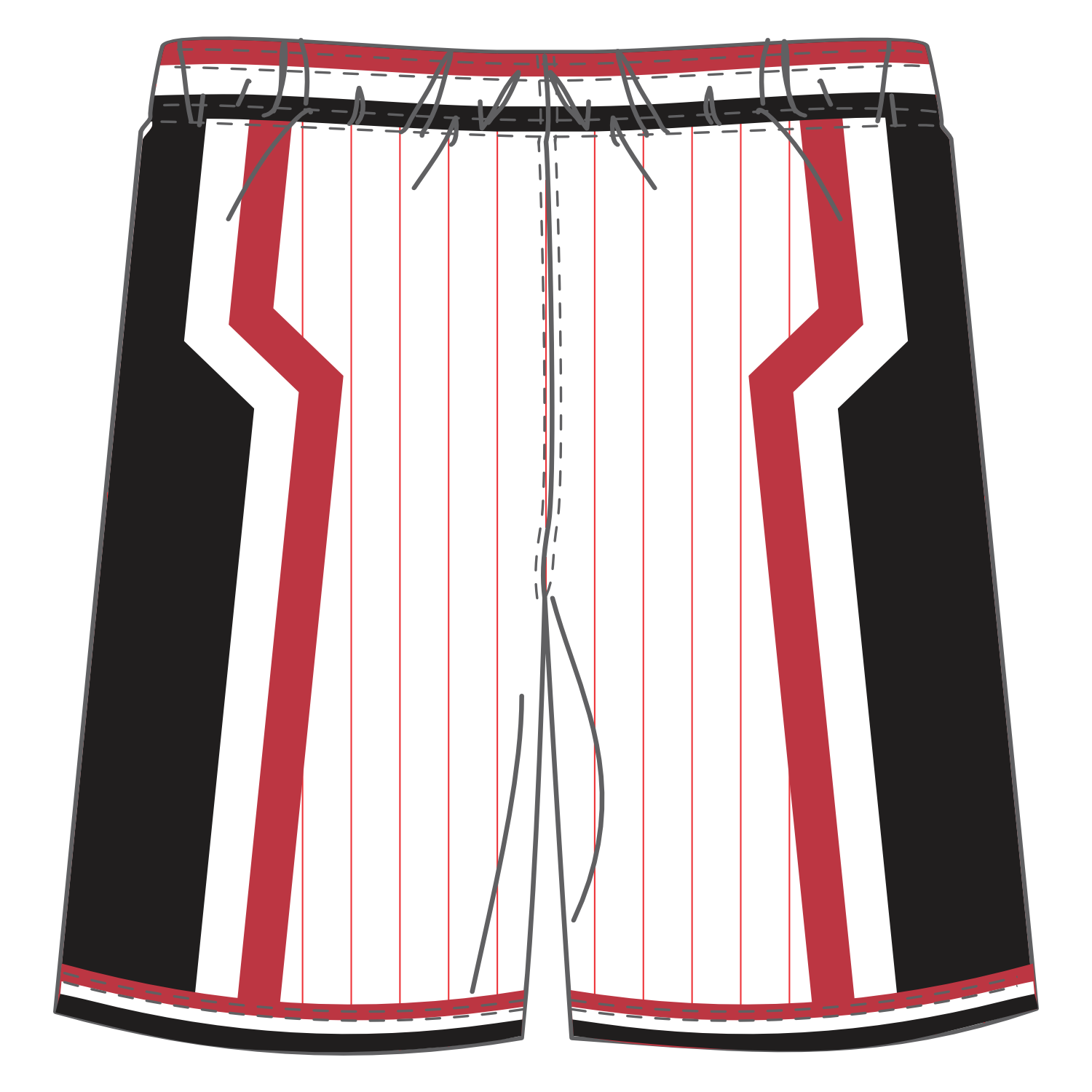 CUSTOM REVERSIBLE BASKETBALL SHORTS