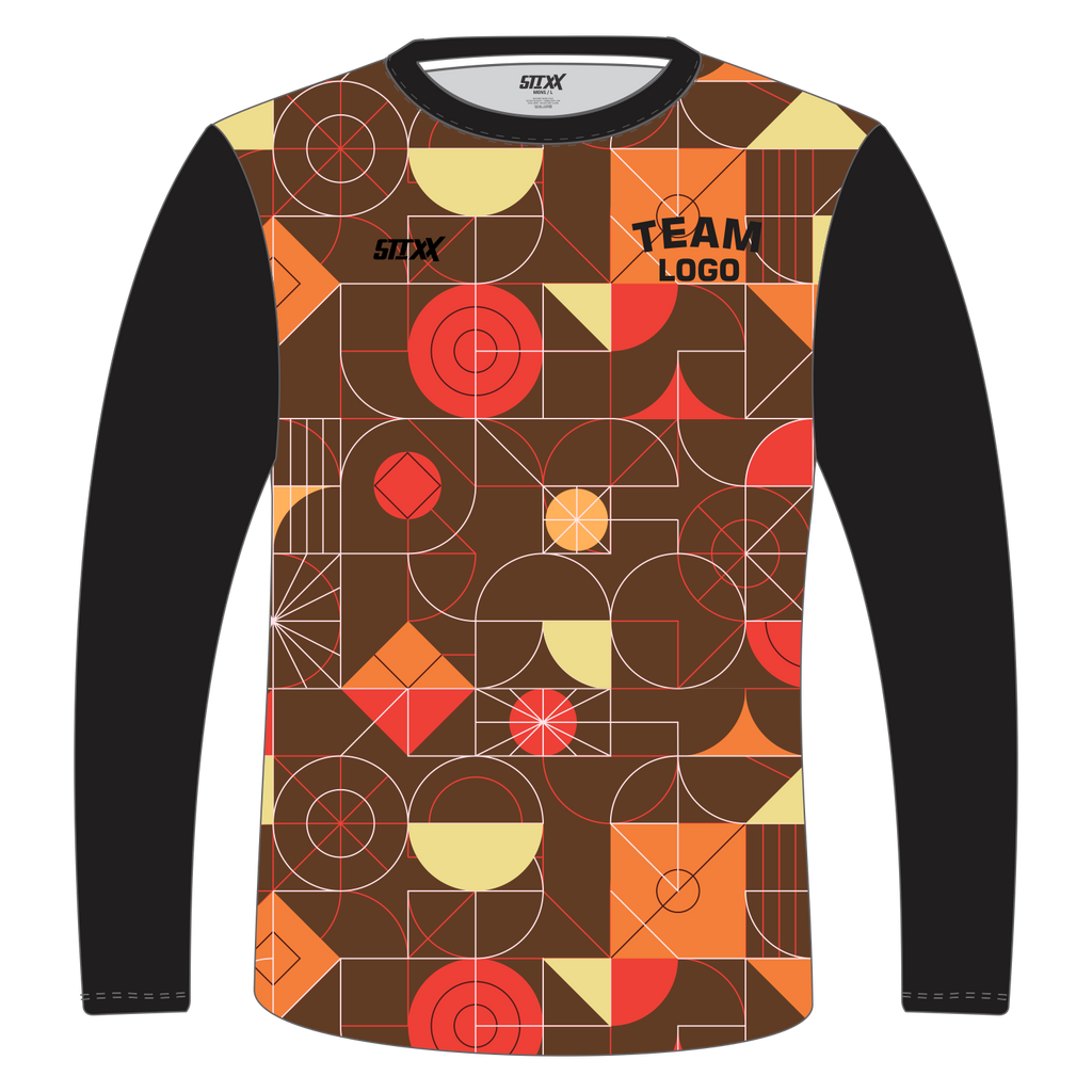 CUSTOM LONG SLEEVE SHOOTING SHIRTS (ROUND NECK)