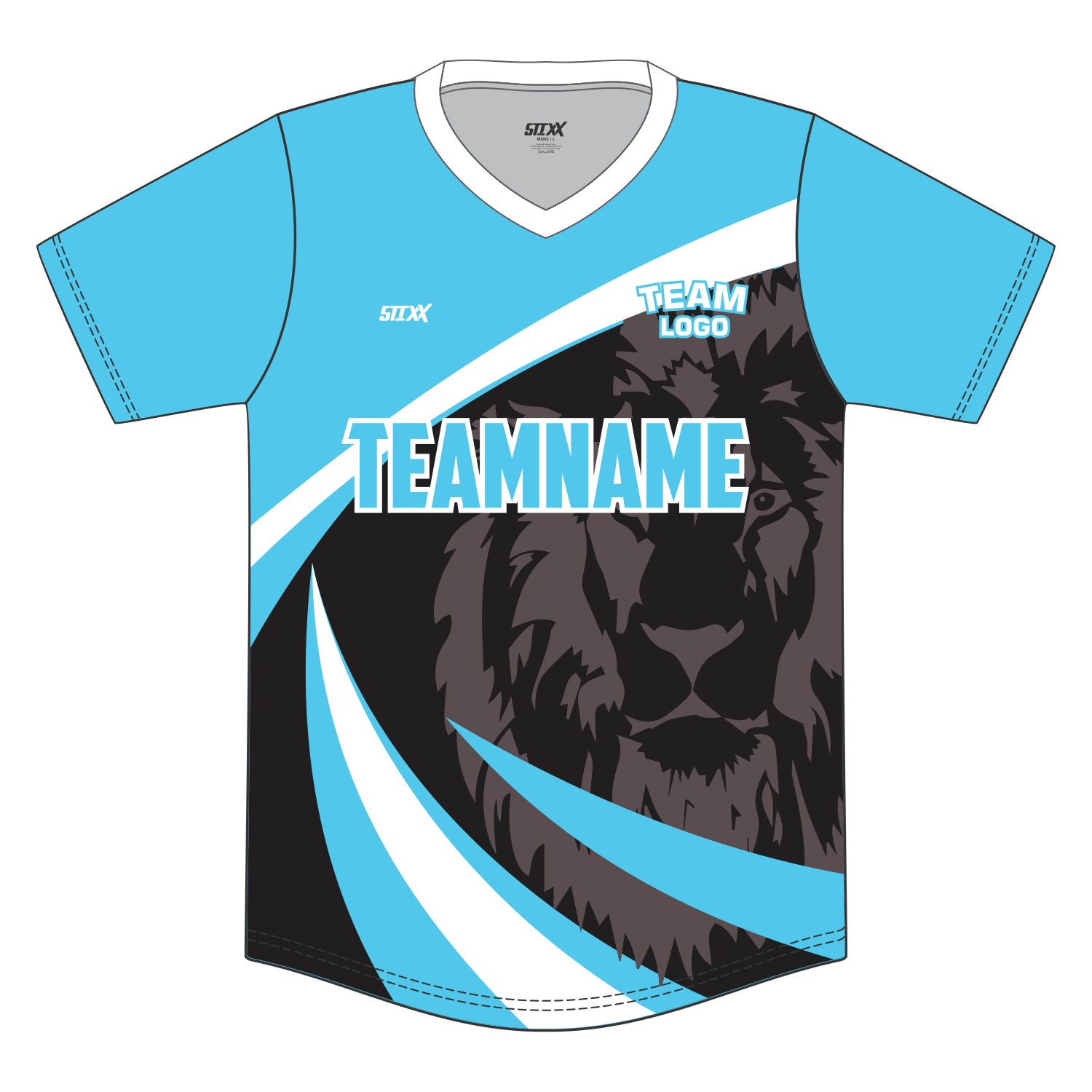 Custom V-Neck Baseball Jersey