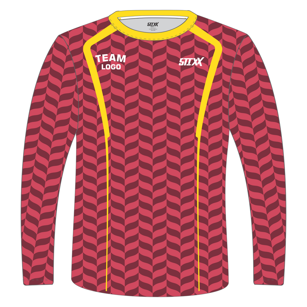 Custom Long‑Sleeve Crew Neck T‑Shirts