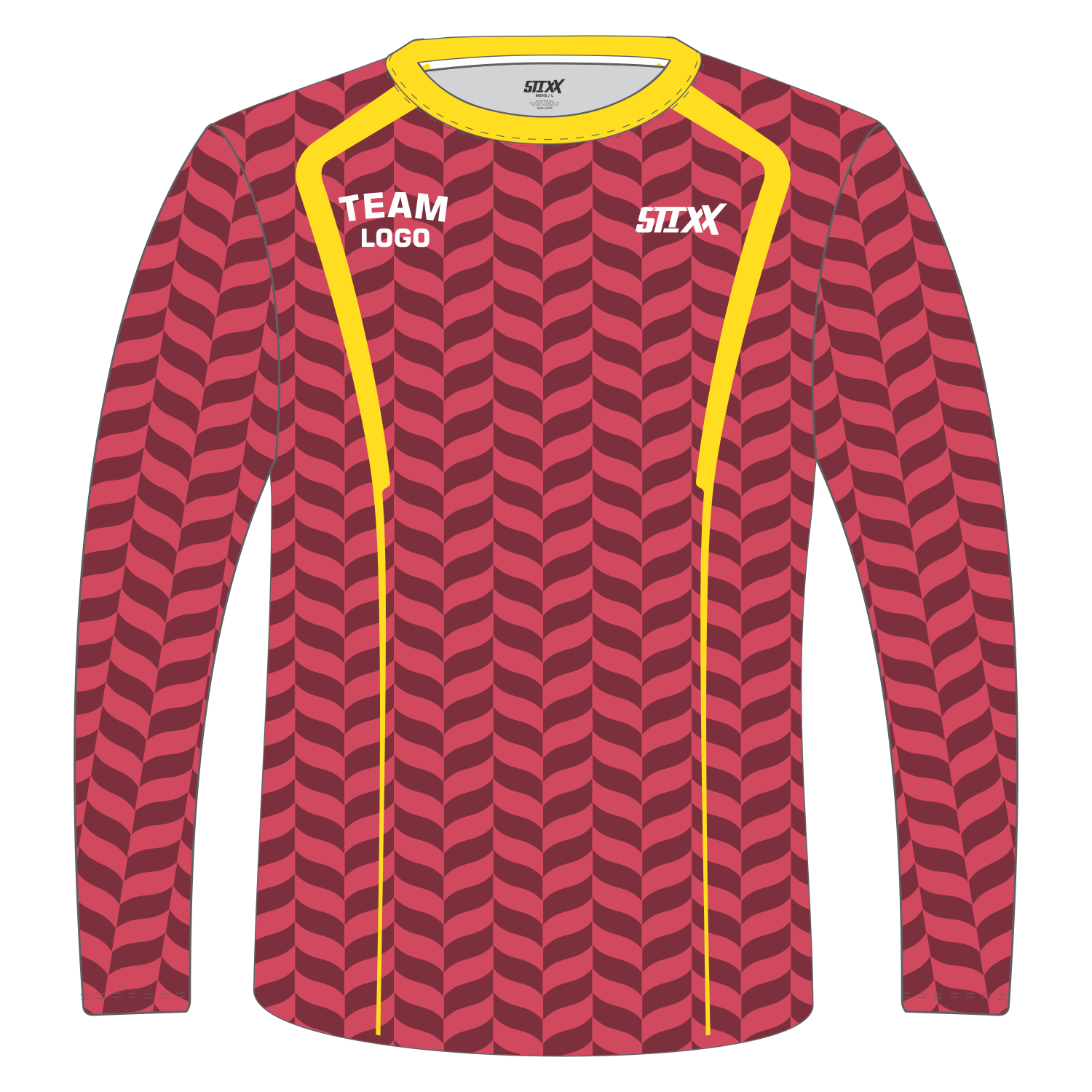 Custom Long‑Sleeve Crew Neck T‑Shirts