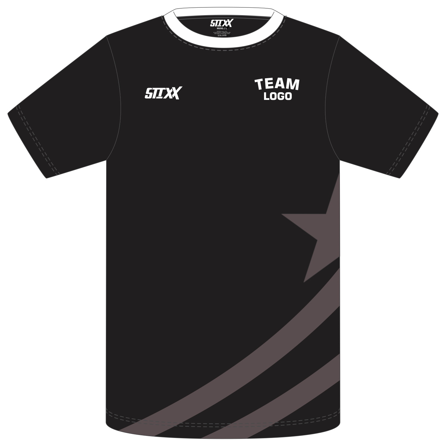 Custom Short‑Sleeve Crew Neck T‑Shirts