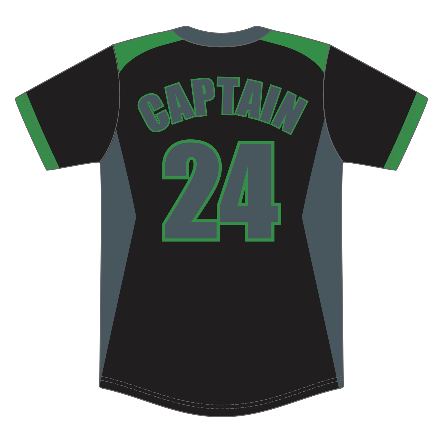 Custom 2-Button Baseball Jerseys