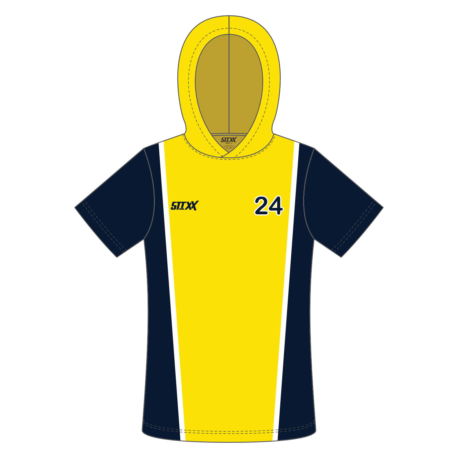 CUSTOM SHORT SLEEVE HOODIE SHOOTING SHIRTS