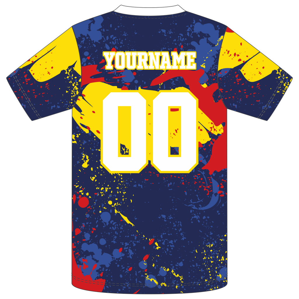 Custom Short‑Sleeve V‑Neck T‑Shirts