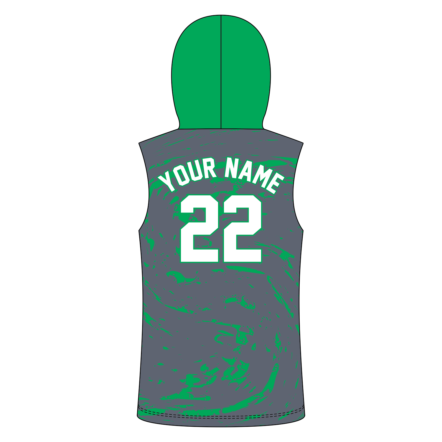 CUSTOM SLEEVELESS HOODIE SHOOTING SHIRTS