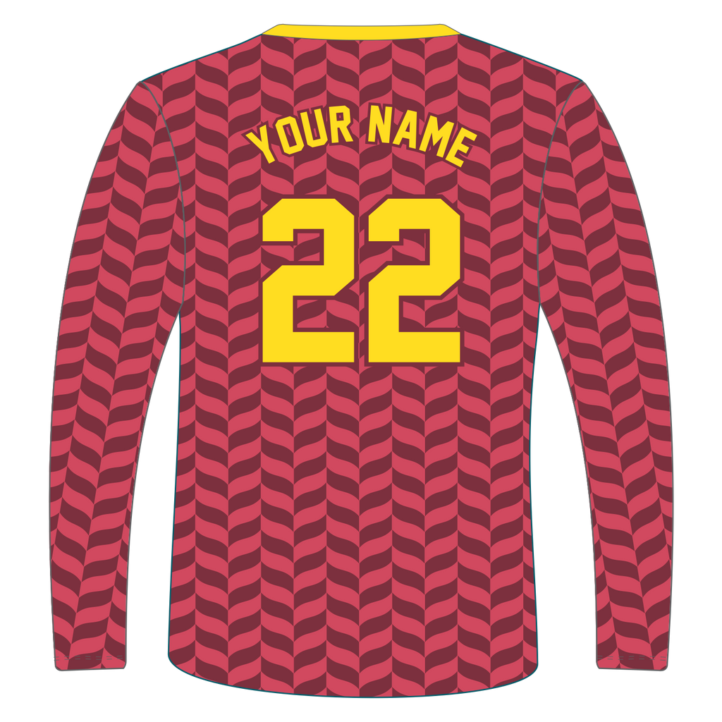 Custom Long‑Sleeve Crew Neck T‑Shirts