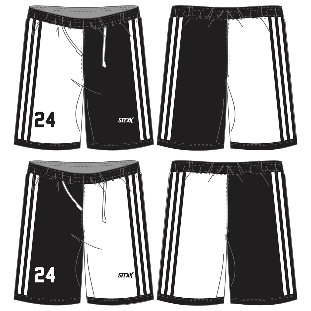CUSTOM REVERSIBLE BASKETBALL SHORTS