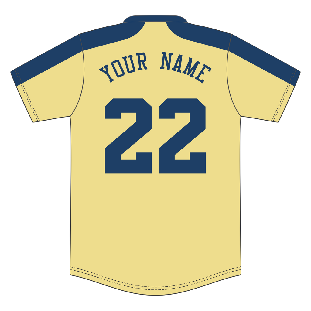 Custom V-Neck Baseball Jersey