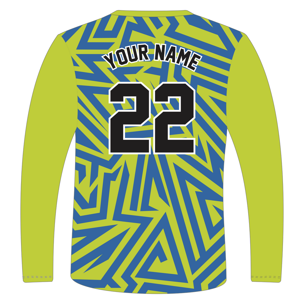 Custom Long‑Sleeve Crew Neck T‑Shirts