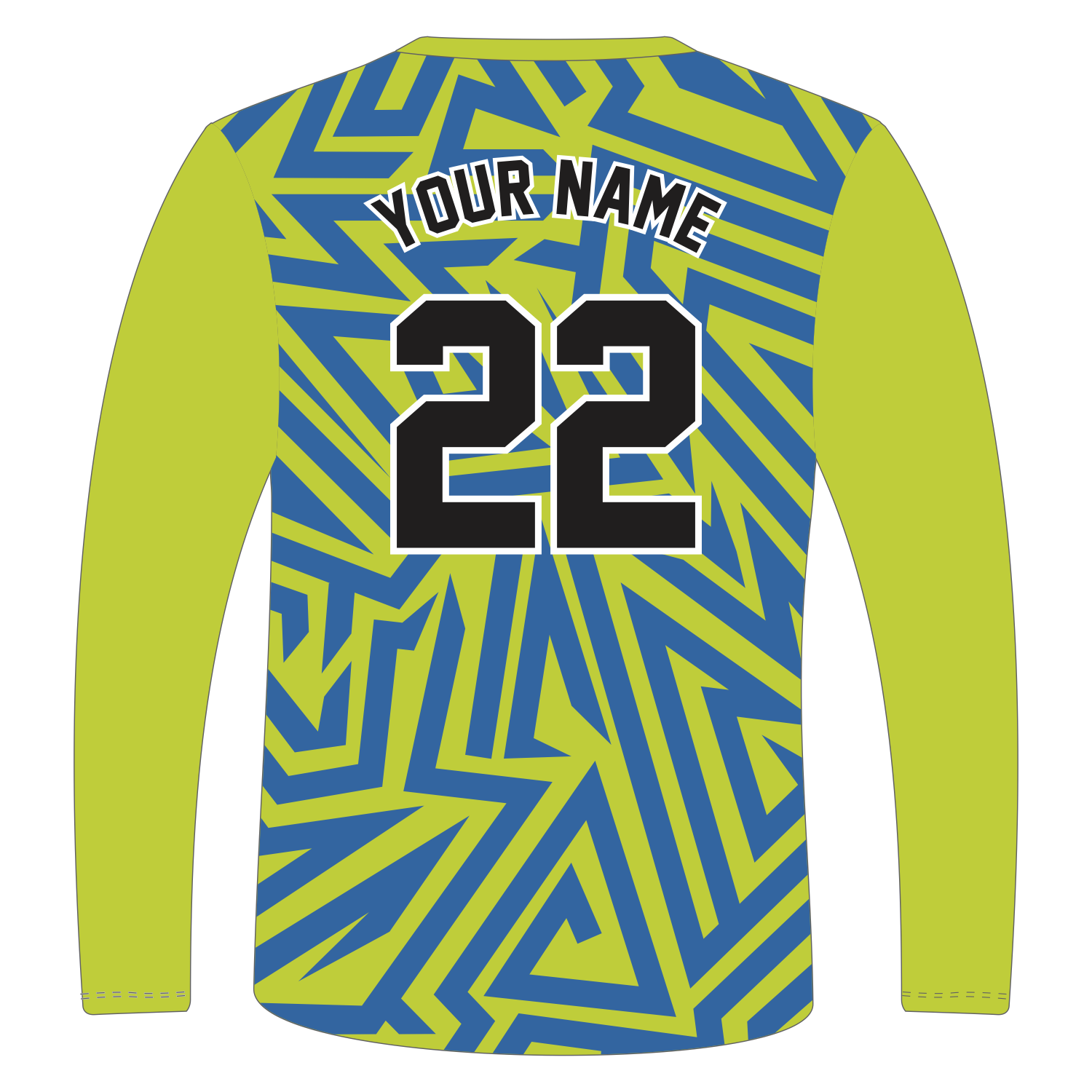 Custom Long‑Sleeve Crew Neck T‑Shirts
