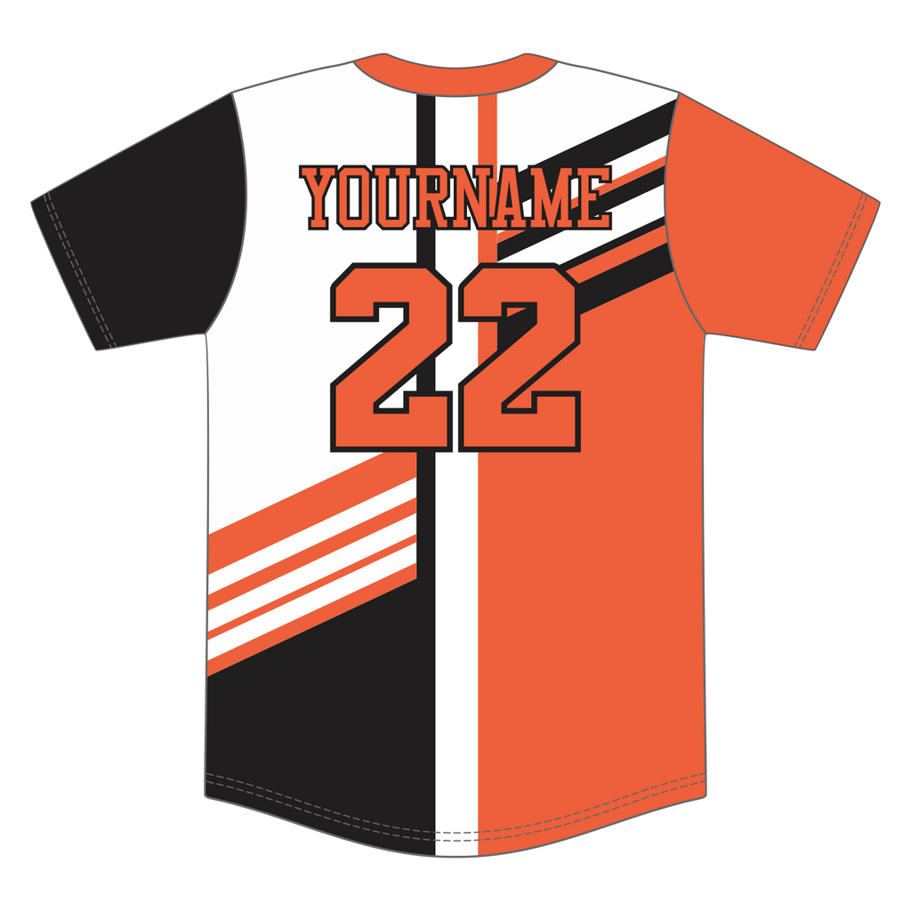 Custom 2-Button Baseball Jerseys