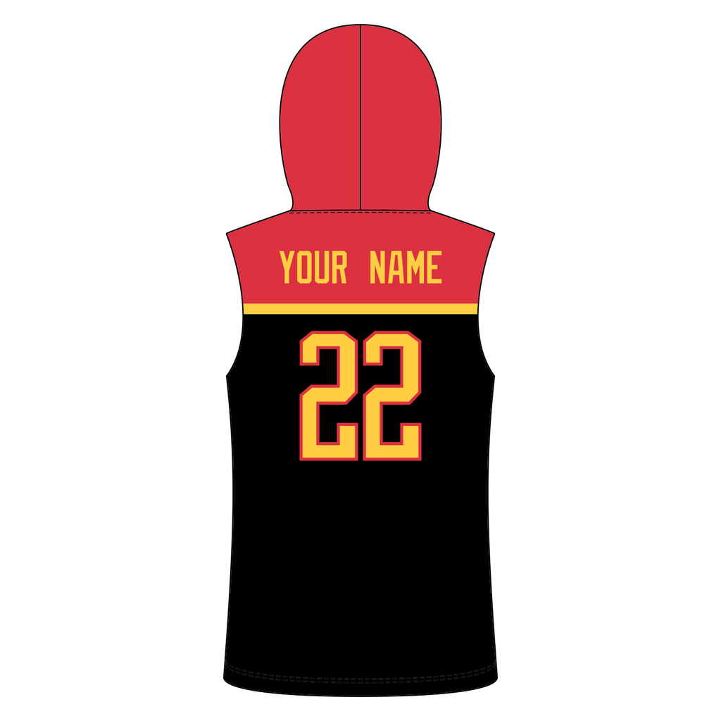 CUSTOM SLEEVELESS HOODIE SHOOTING SHIRTS