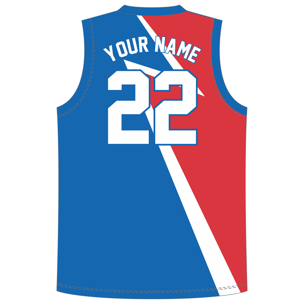 CUSTOM ROUND/CREW NECK BASKETBALL JERSEYS