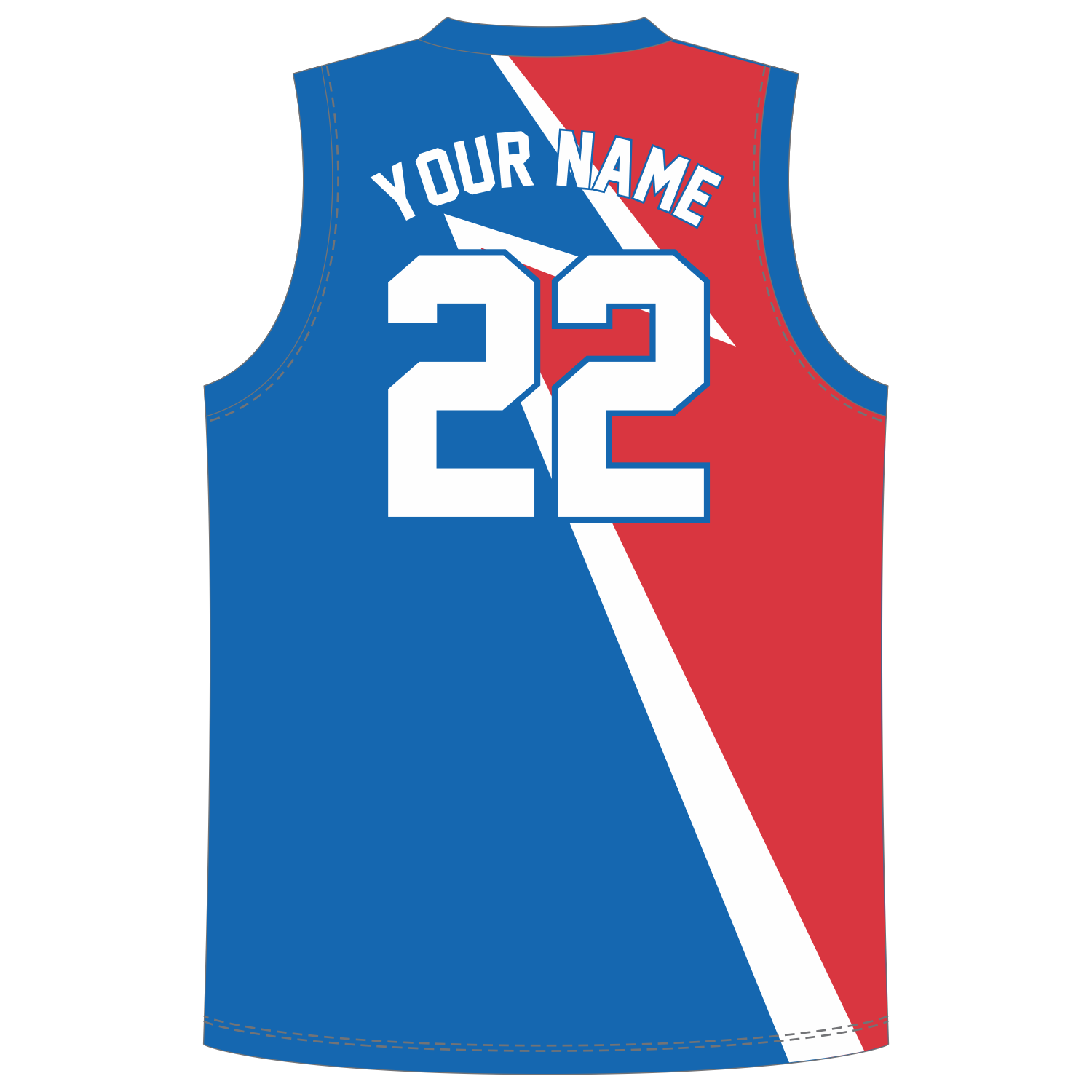 CUSTOM ROUND/CREW NECK BASKETBALL JERSEYS