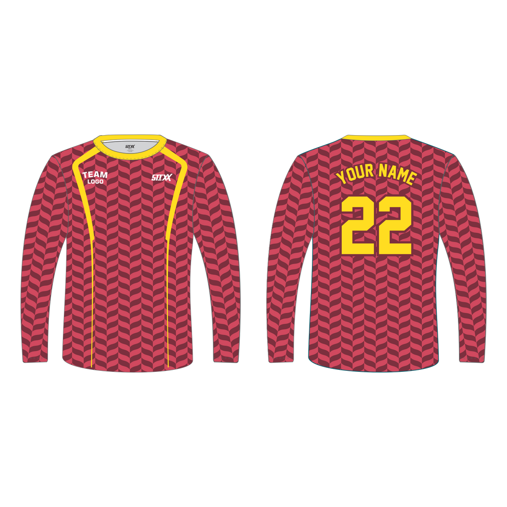 Custom Long Sleeve Crew Neck T-Shirts