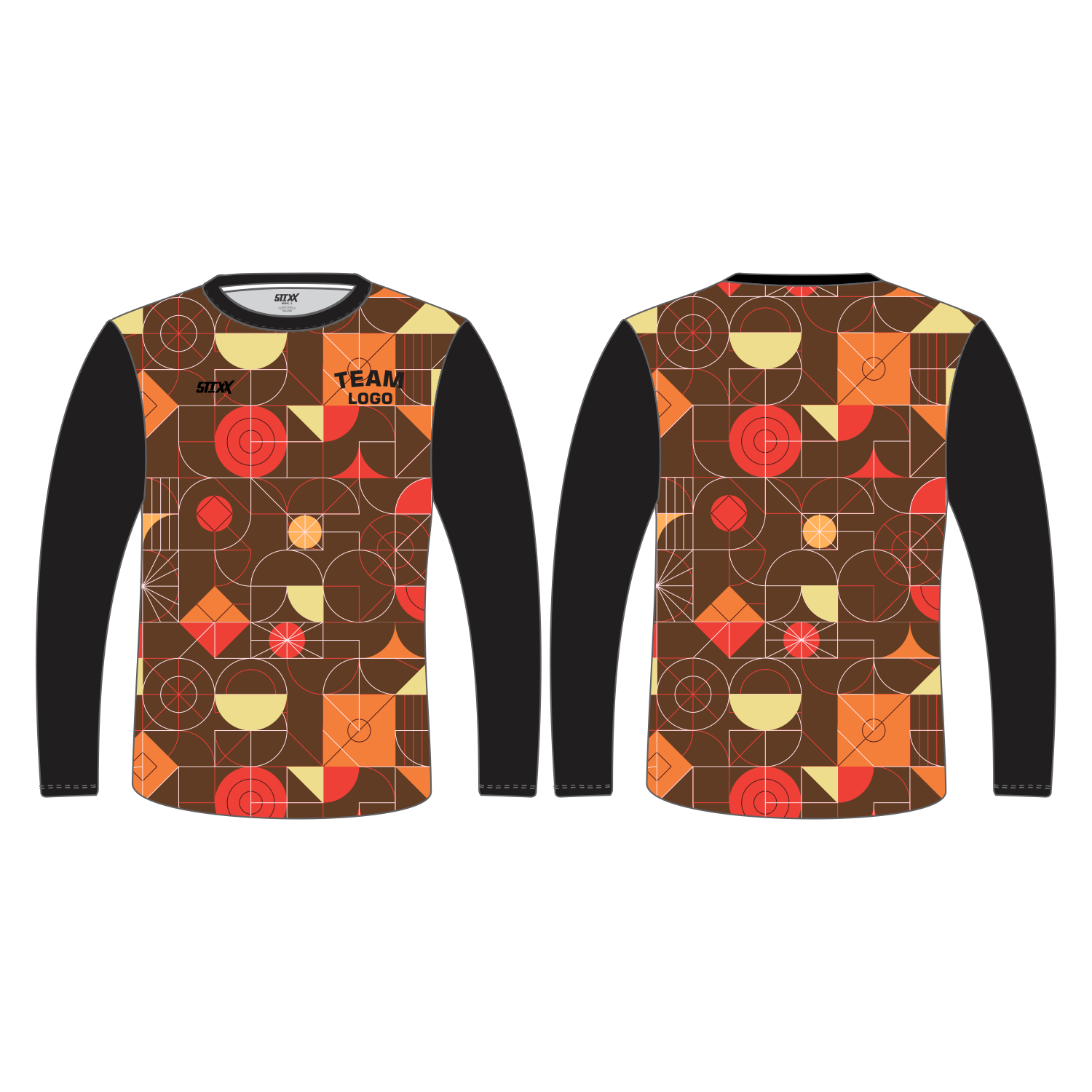 CUSTOM LONG SLEEVE SHOOTING SHIRTS (ROUND NECK)