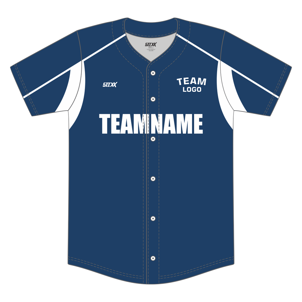 Custom Button-Down Baseball Jerseys