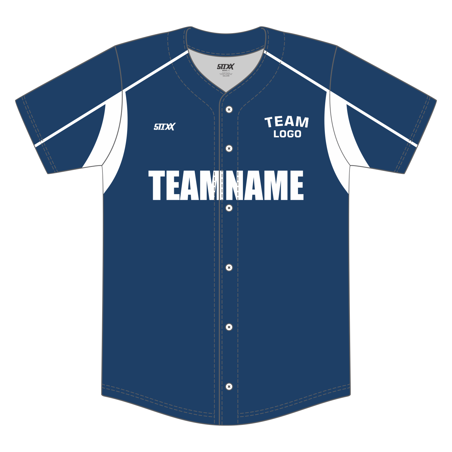 Custom Button-Down Baseball Jerseys